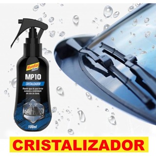 Cristalizador Vidros Parabrisa Mp10 100ml Mundial Prime Com Borrifador Repelente de água em Oferta na Shopee