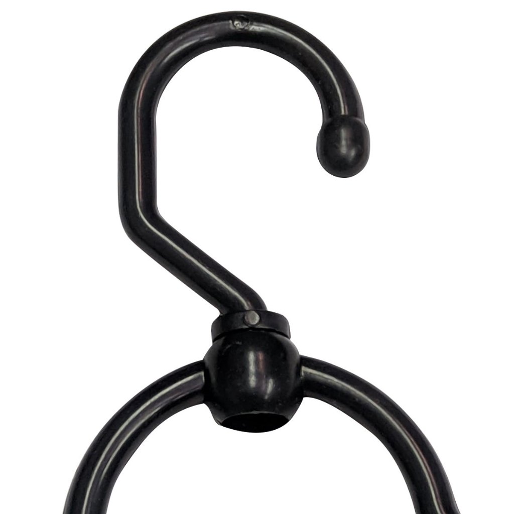 Kit 50 Cabides Giratório Grosso de 10mm Cavado Adulto Preto p/ Casa Loja Closet -Atacado em Oferta na Shopee