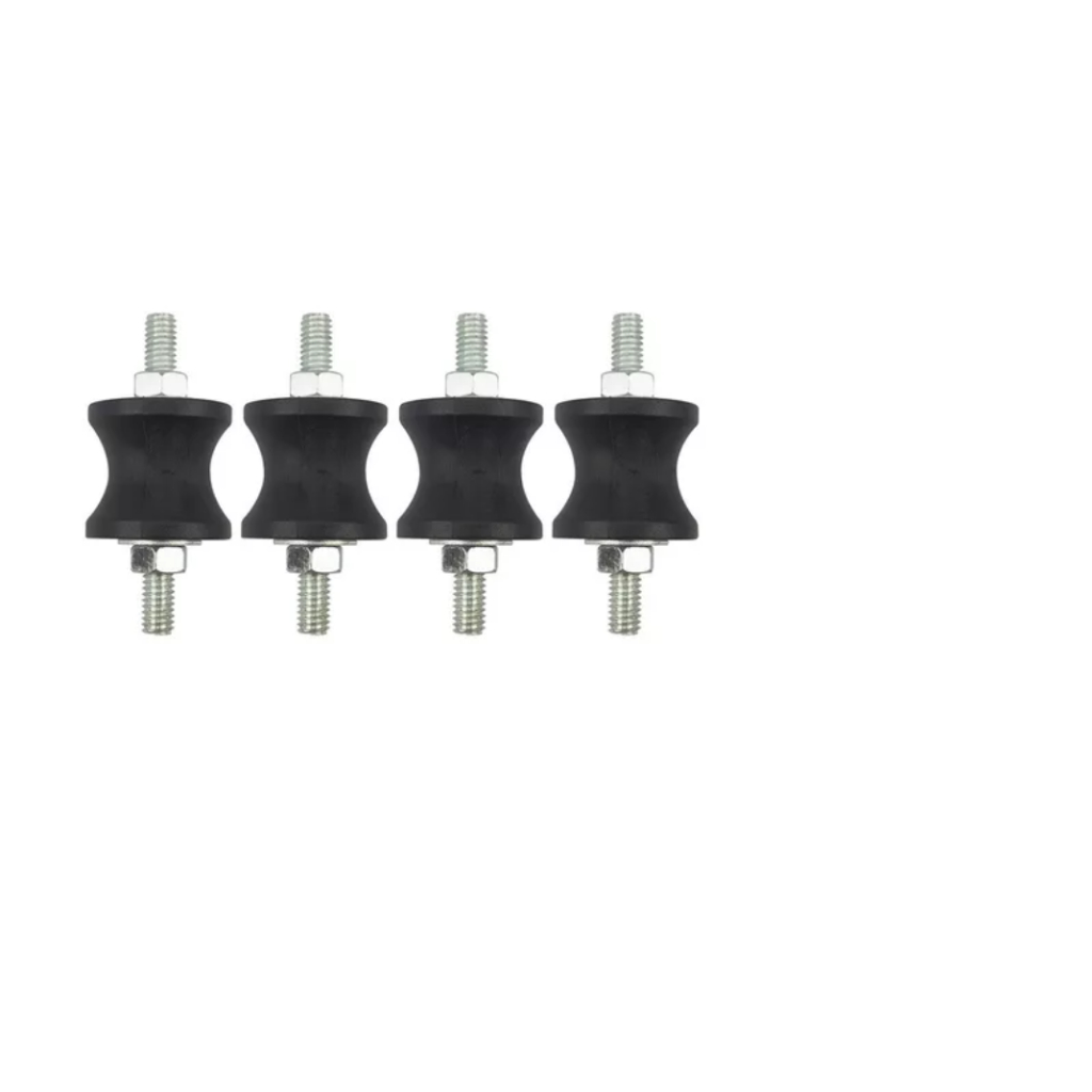 Conjunto  4 Amortecedor Coxim Anti-ruído Condensadora Split 5/16