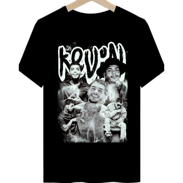 Camiseta Camisa Blusa Unissex Algodão Cantor Mc Kevin Eterno