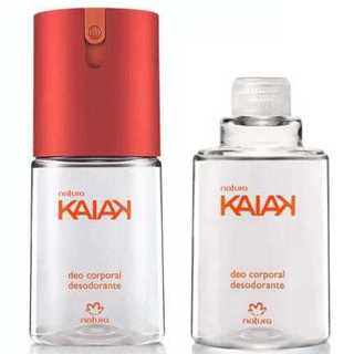 1 Deo + 1 Refil  Kaiak Tradicional Feminino  Desodorante 100 ml