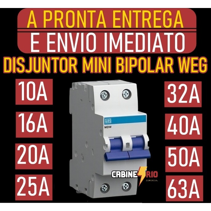 Disjuntor Weg Mdw: Onde Comprar | BuscaProdutos