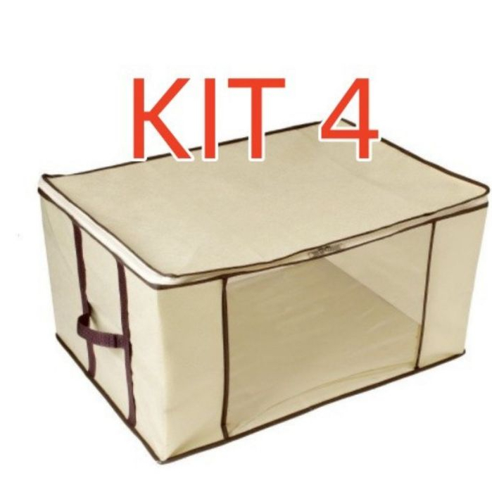 4 Pcs Flexível Closet Roupa Cobertor Casacos Armário Caixa Organizadora Boa Relação Custo-...