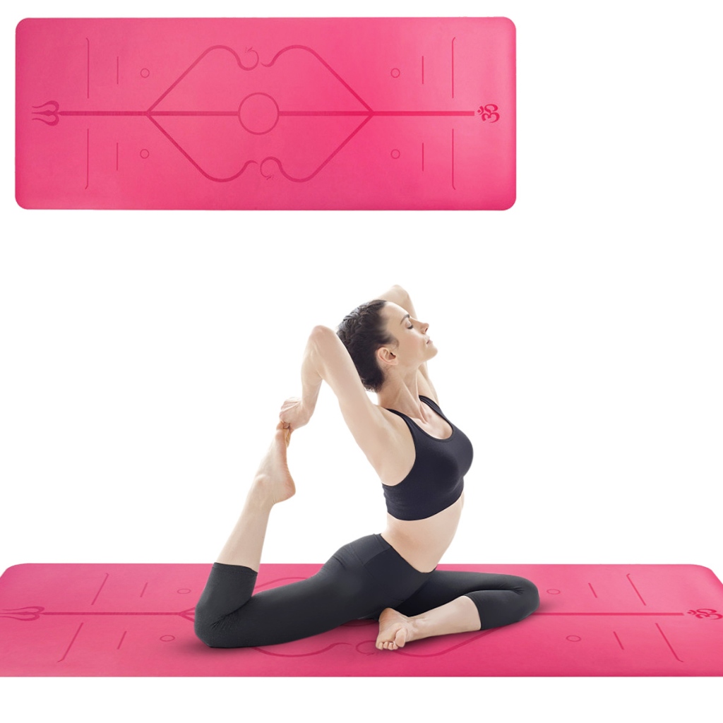 Tapete Para Yoga Pilates treino em casa Colchonete Pilates, Yoga