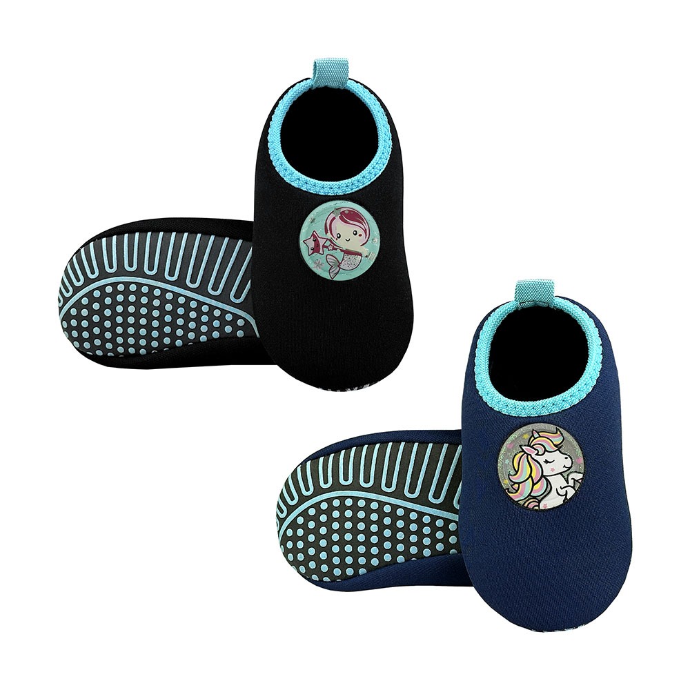 Kit Sapatilha Infantil Antiderrapante Etiquetas Trocáveis Magicc Kids S118 S119