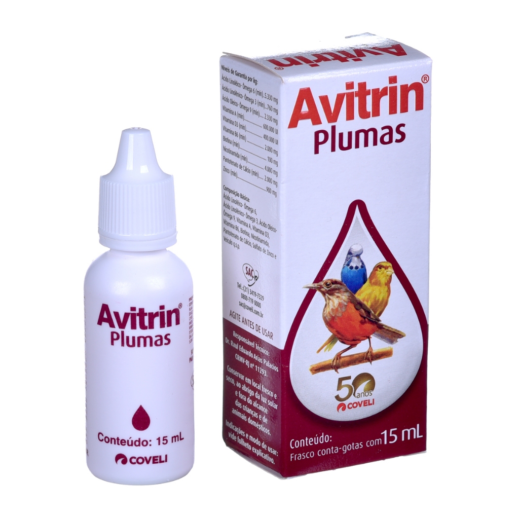 Avitrin Plumas 15 Ml Coveli: Onde Comprar | BuscaProdutos