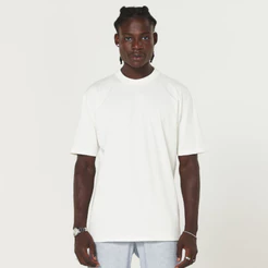 Camiseta Oversized Masculina 100% Algodão Fio 30.1 Off White – BRUNX