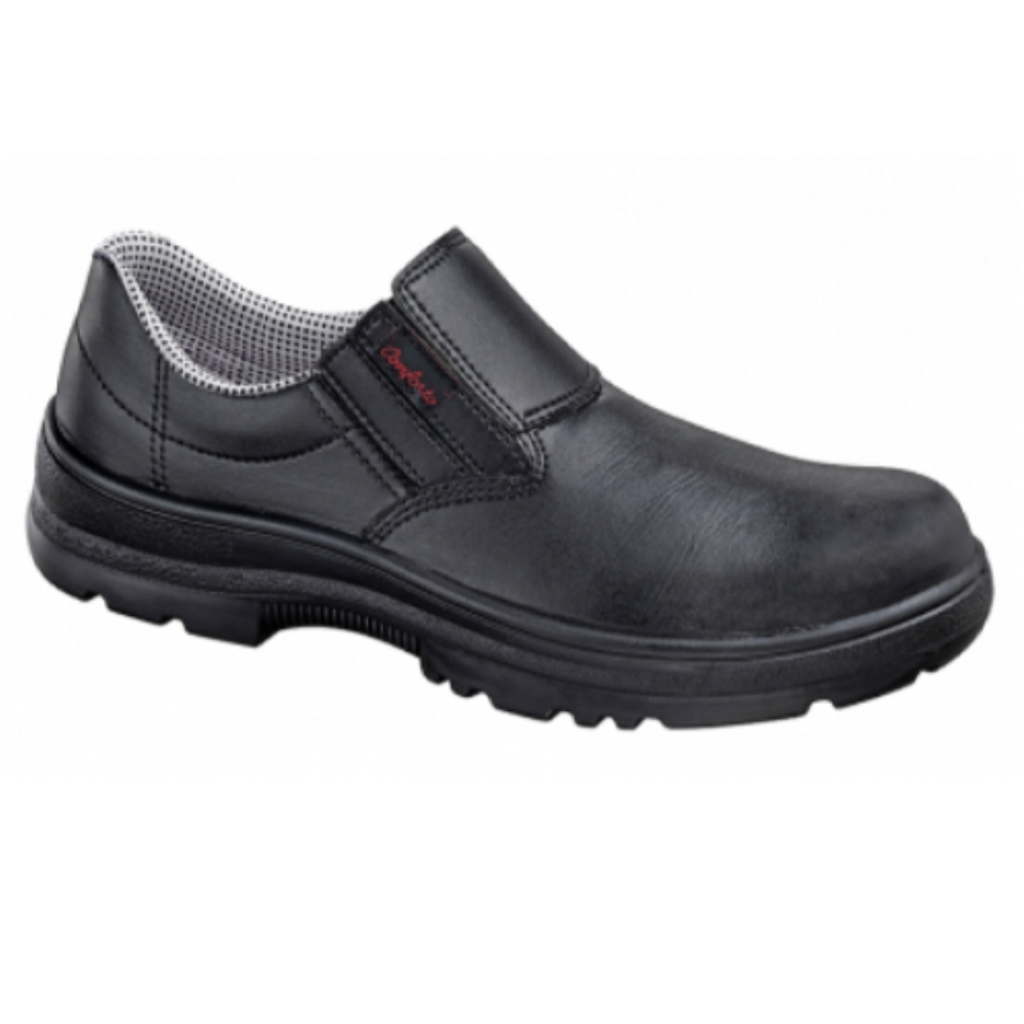 Sapato Segurança Elástico Com Bico De Pvc Marca Conforto