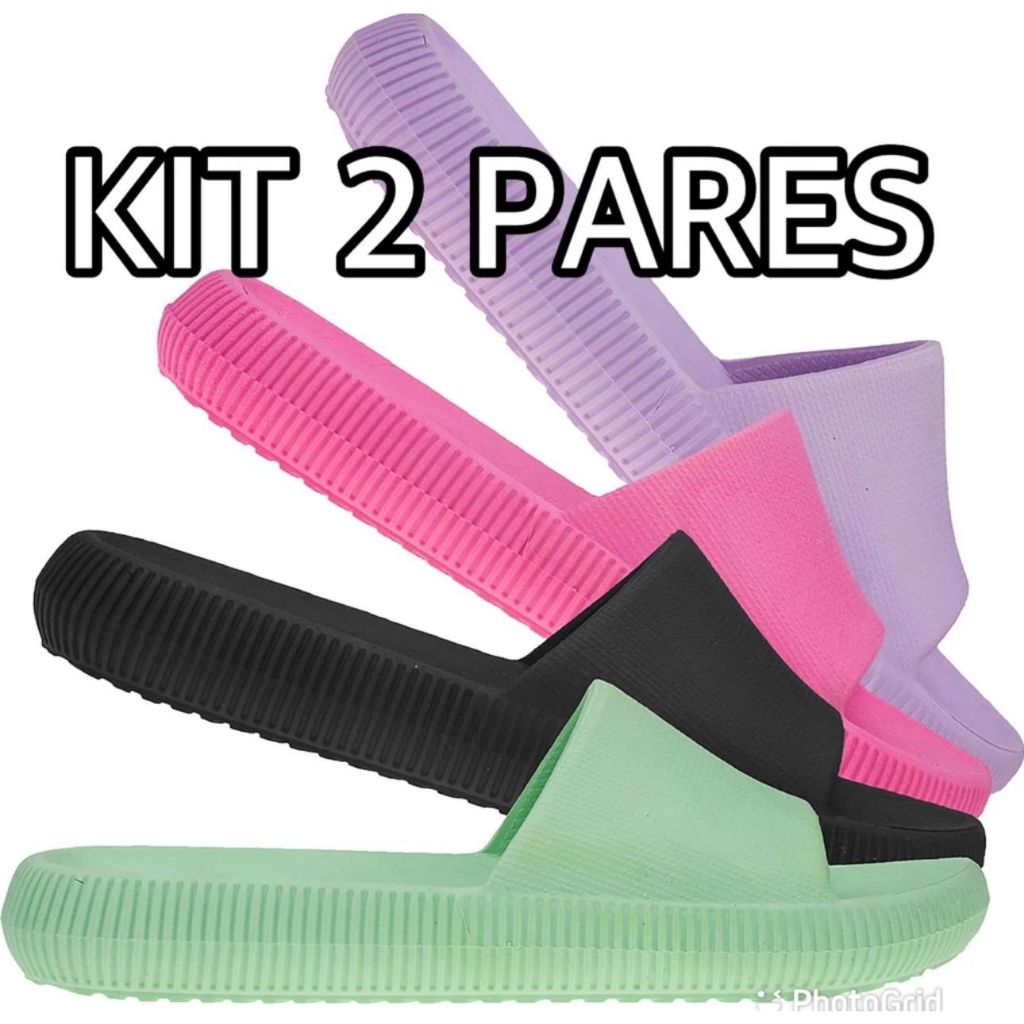 KIT 02 Pares Adulto unissex nuvem moda e conforto