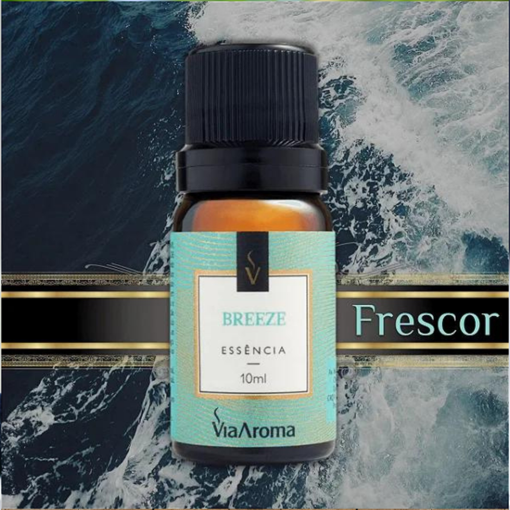 Essência Breeze: Clássico Via Aroma, Original e Mais Vendido - 10ml