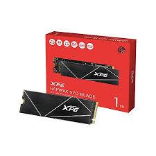 SSD 1 TB XPG S70 Blade, PCIe Gen4x4, M.2 NVMe, Leitura: 7400MB/s e Gravação: 5500MB/s, 3D