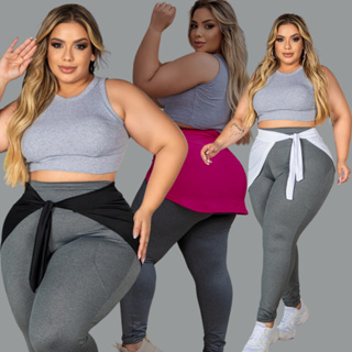 Tapa Bumbum Academia Plus Size do P ao G4 Com Faixa Para Amarrar Treino Fitness em Oferta na Shopee