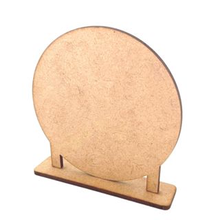 Kit 50 mini cenario painel redondo 10 cm mdf cru enfeite caixinha cenario miniatura painel de festa mdf em Oferta na Shopee