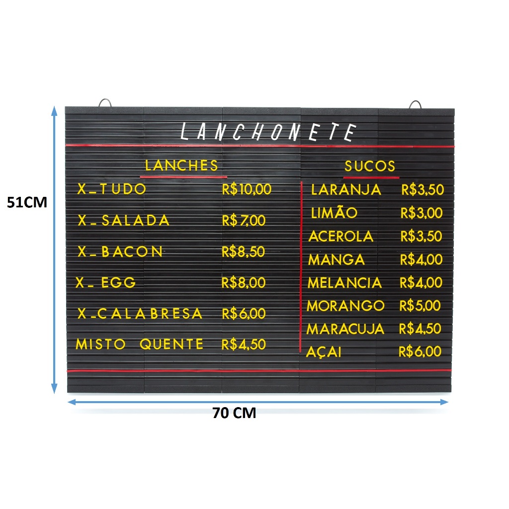Painel Tabela De Preços Padaria 51x70 em Oferta na Shopee