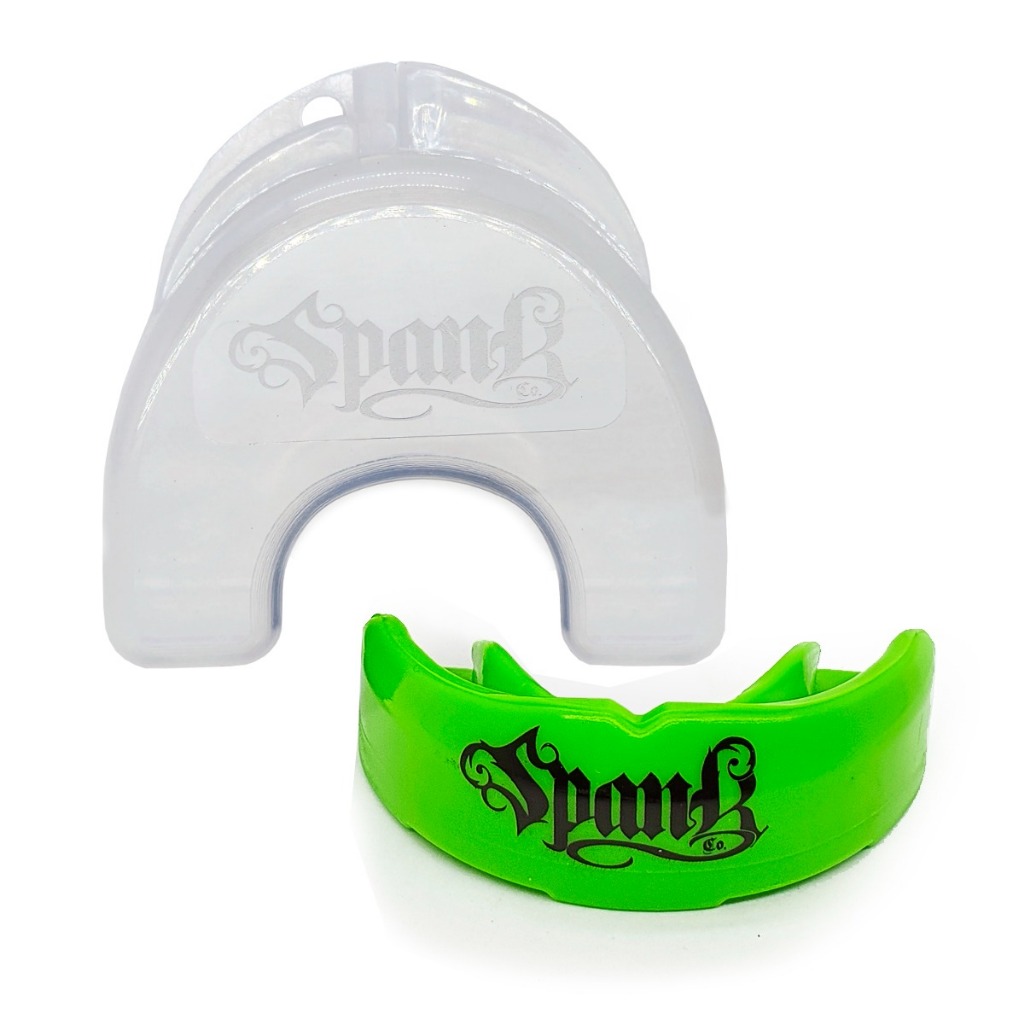 Protetor Bucal Superior Profissional Spank - Verde