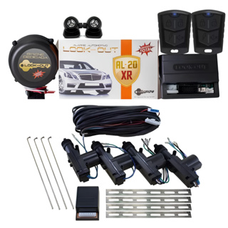 Alarme veicular automotivo Trava elétrica universal 4 portas Look Out Al20XR em Oferta na Shopee