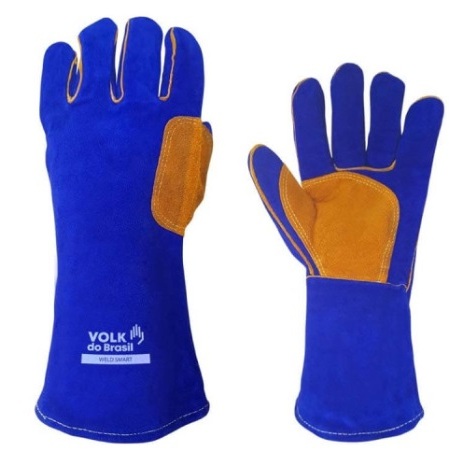 Luva de Raspa Alta Temperatura Weld Smart - Volk TAM EG - " TEMPERATURA ATE 500º"
