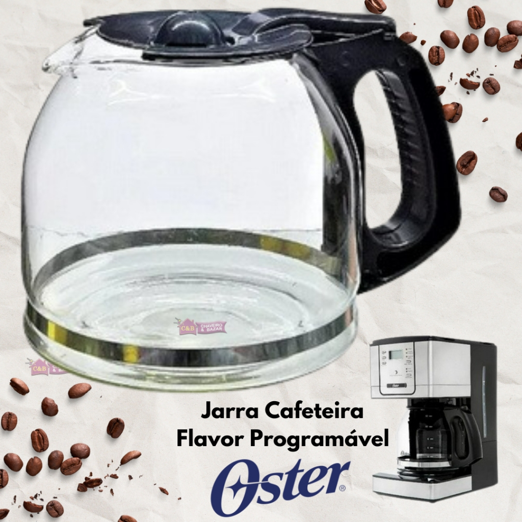 Jarra Cafeteira Oster Flavor Programável 4401-017 Preta 4401