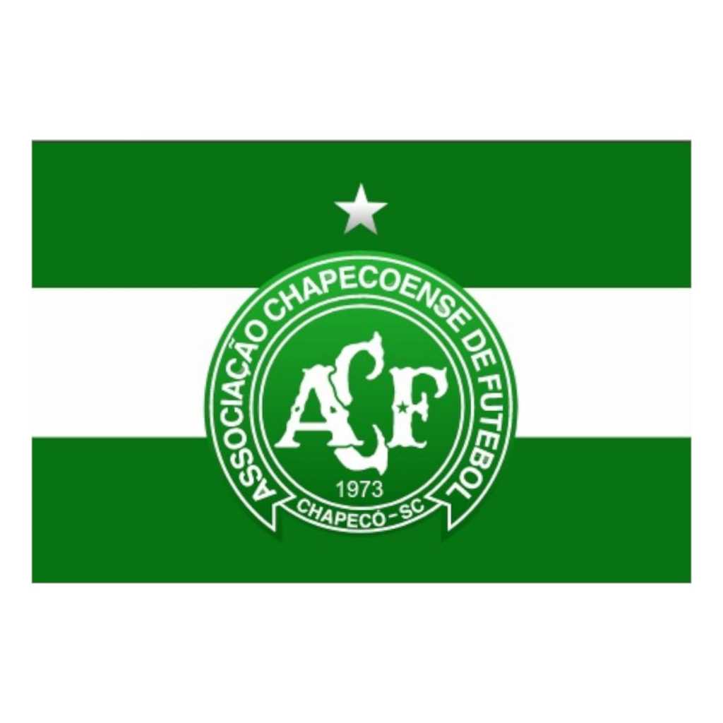 Bandeira Time Chapecoense Grande 1.50x1,00 Listrada Tecido