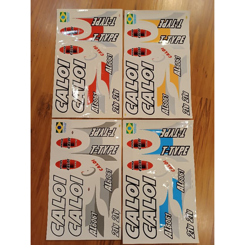 Adesivo Bicicleta Caloi T-Type Bike T Type
