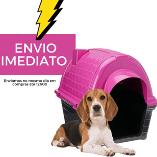 Casinha p/Cães Medio N5 Casa Iglu Pet Com Proteção Raios UV  -  ENVIO IMEDIATO ENTREGA RAP...