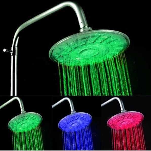Ducha  Ducha De Chuveiro Com Led Com Sensor De Cor Automática / Sensor  BBG-10500