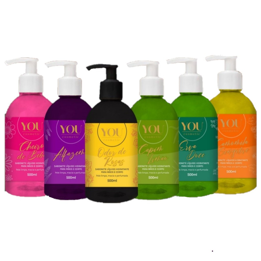 Sabonete Liquido Hidratante You Cosmético 500 ML