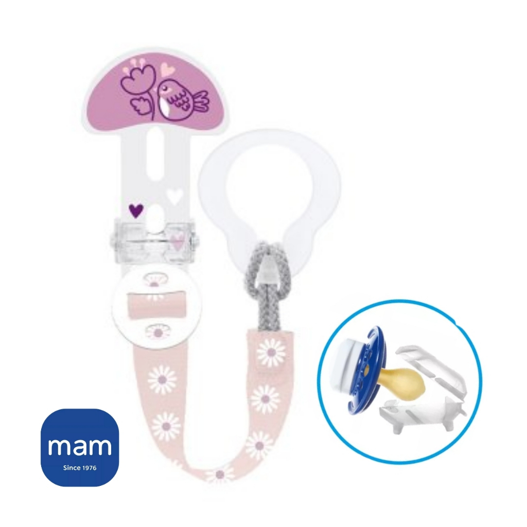 Prendedor de Chupetas MAM com Protetor de Bico CLIP IT & Cover Anel Silicone Bico Infantil Bebê em Oferta na Shopee