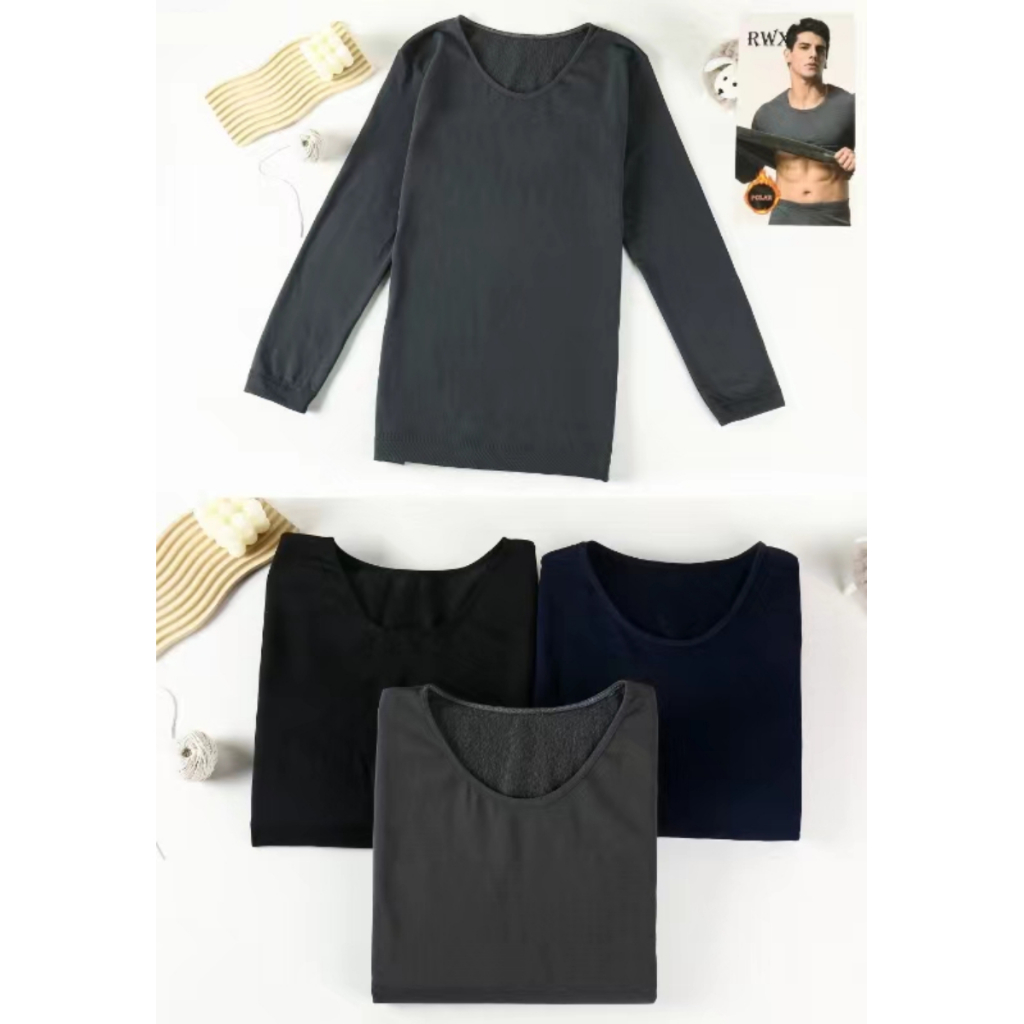 Blusa Térmica Frio Segunda Pele Manga Longa Forro Peluciado Inverno XY-002