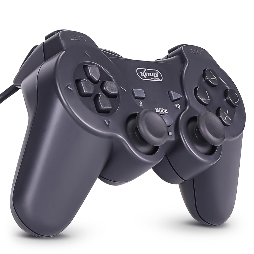 Controle Joystick USB para PC, Notebook, PS3 e Mac – Analógicos Macios, 1,40m e Plug & Play em Oferta na Shopee