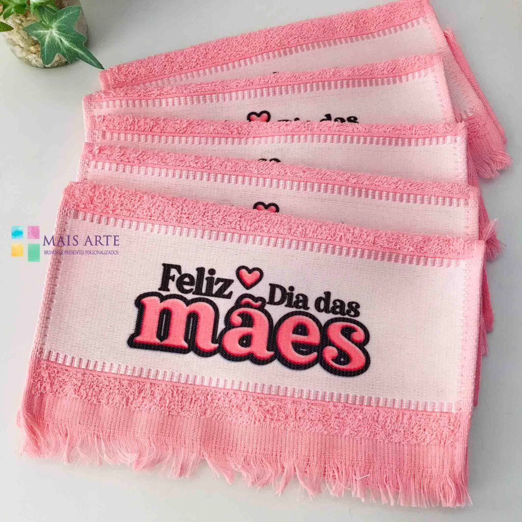 kit toalhinhas 5 unidades .tema Mãe.Dia das Mães em Oferta na Shopee