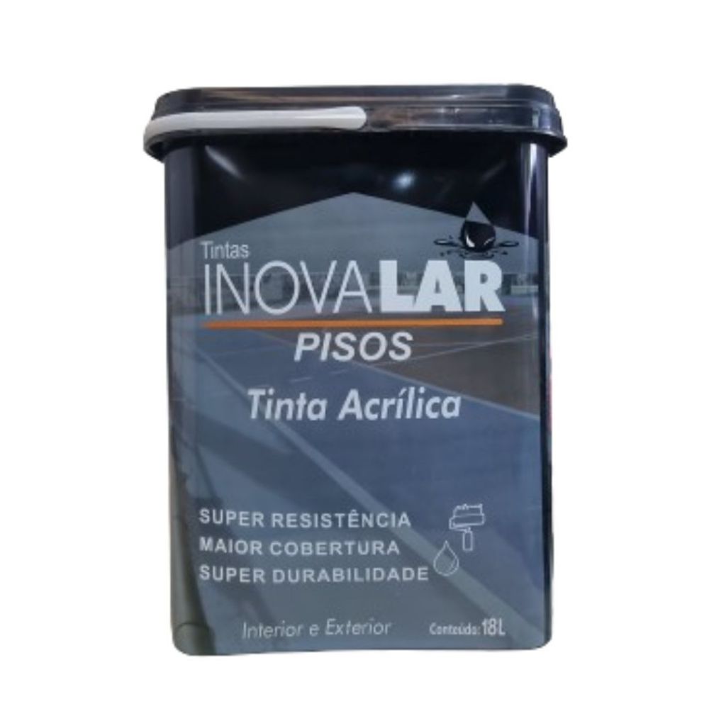 Tinta Piso 18 Litros - Inovalar Antimofo Sem cheiro Pronta Entrega em Oferta na Shopee