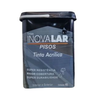 Tinta Piso 18 Litros - Inovalar Antimofo Sem cheiro Pronta Entrega em Oferta na Shopee
