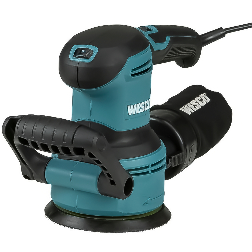 Lixadeira Roto Orbital Elétrica Profissional 400w 125mm 220v WS4265 Wesco Com Lixas Acessórios em Oferta na Shopee