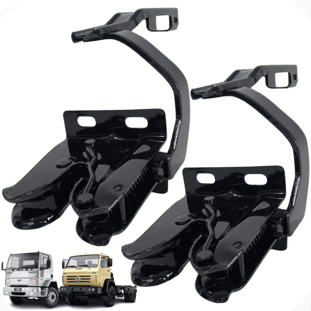 Par de Trava Fechadura Da Cabine Basculante Para Caminhão Ford Cargo (Todos) e Volkswagen Após 2010