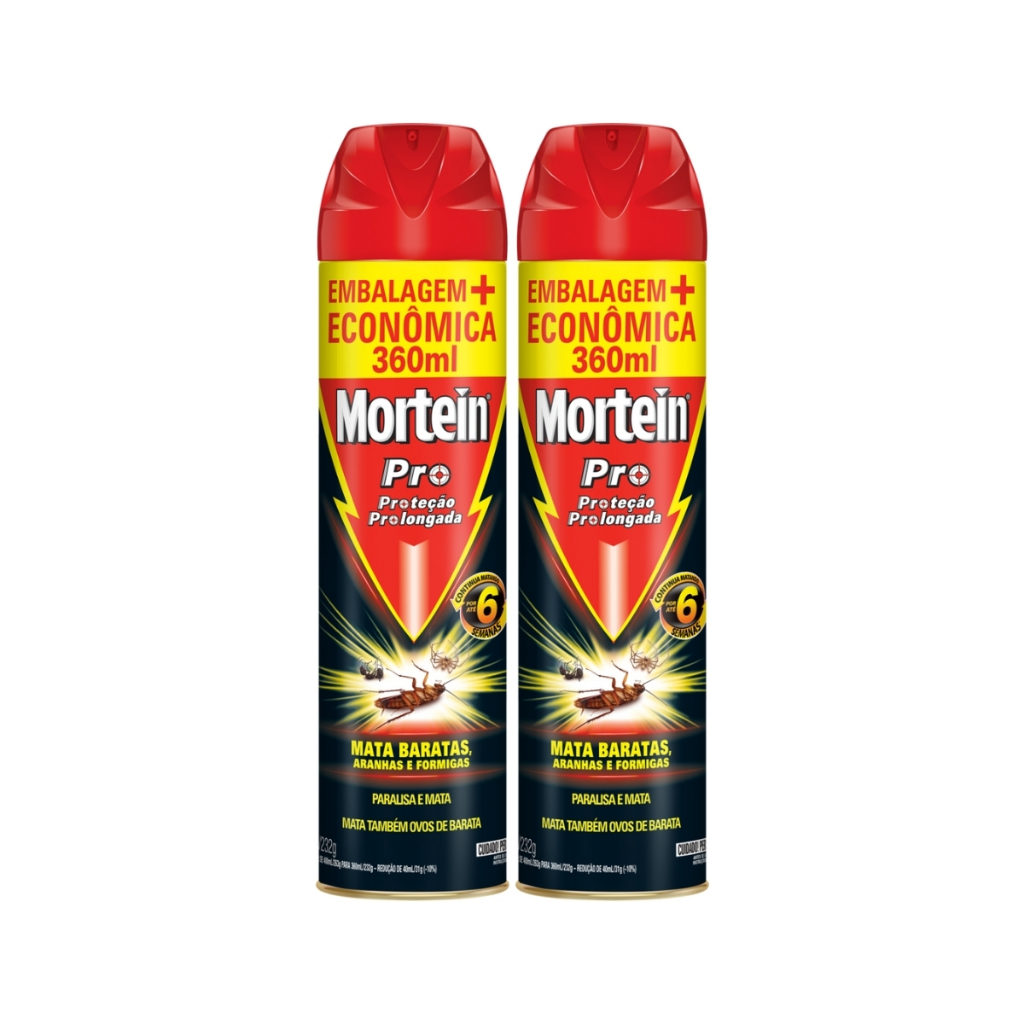 Kit 2 Inseticidas Mortein Multi-inseticida Mata Baratas
