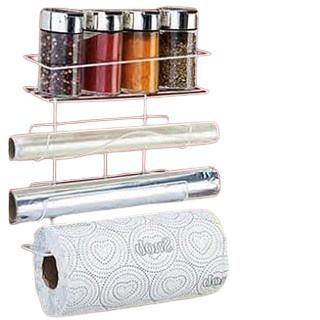 Suporte Porta Papel Toalha 4 em 1.... em Oferta na Shopee