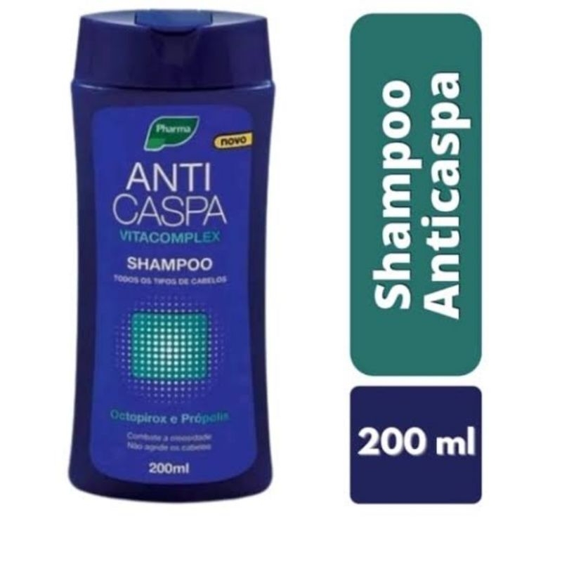 Shampoo Anticaspa Anti Oleosidade VitaComplex 200ml cada
