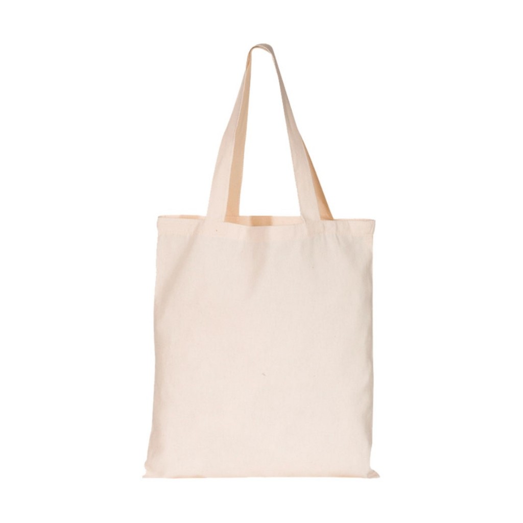 ECOBAG kit com 5 bolsa ecológica sacola Lisa  - 100% algodão cru em Oferta na Shopee