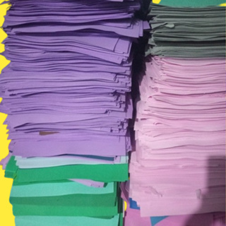 KIT EVA DE SEGUNDA LINHA ( 50 FOLHAS COM PEQUENOS DEFEITOS CORES SORTIDAS) NÃO É POSSÍVEL ESCOLHER AS CORES. em Oferta na Shopee
