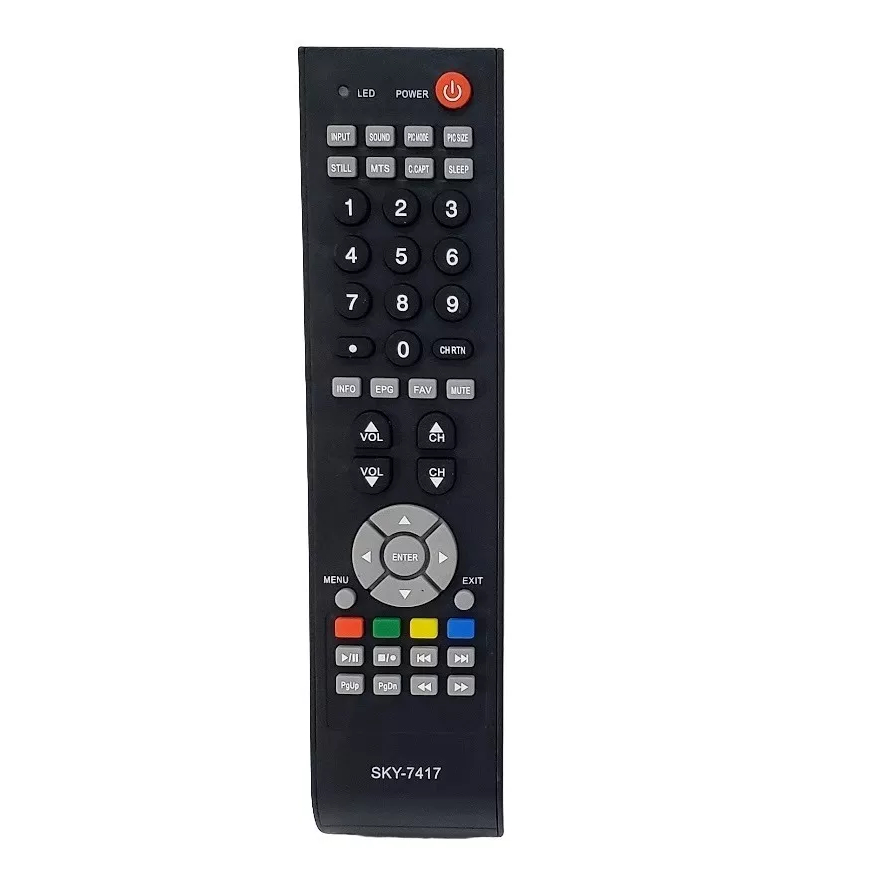 Controle Remoto Semp Toshiba LC2655 / LC3255 / LC4055 LE-7417 / SKY-7417