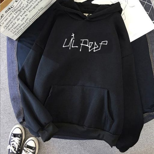 Blusa Moletom Algodão Estampa Lil Peep Hip-hop