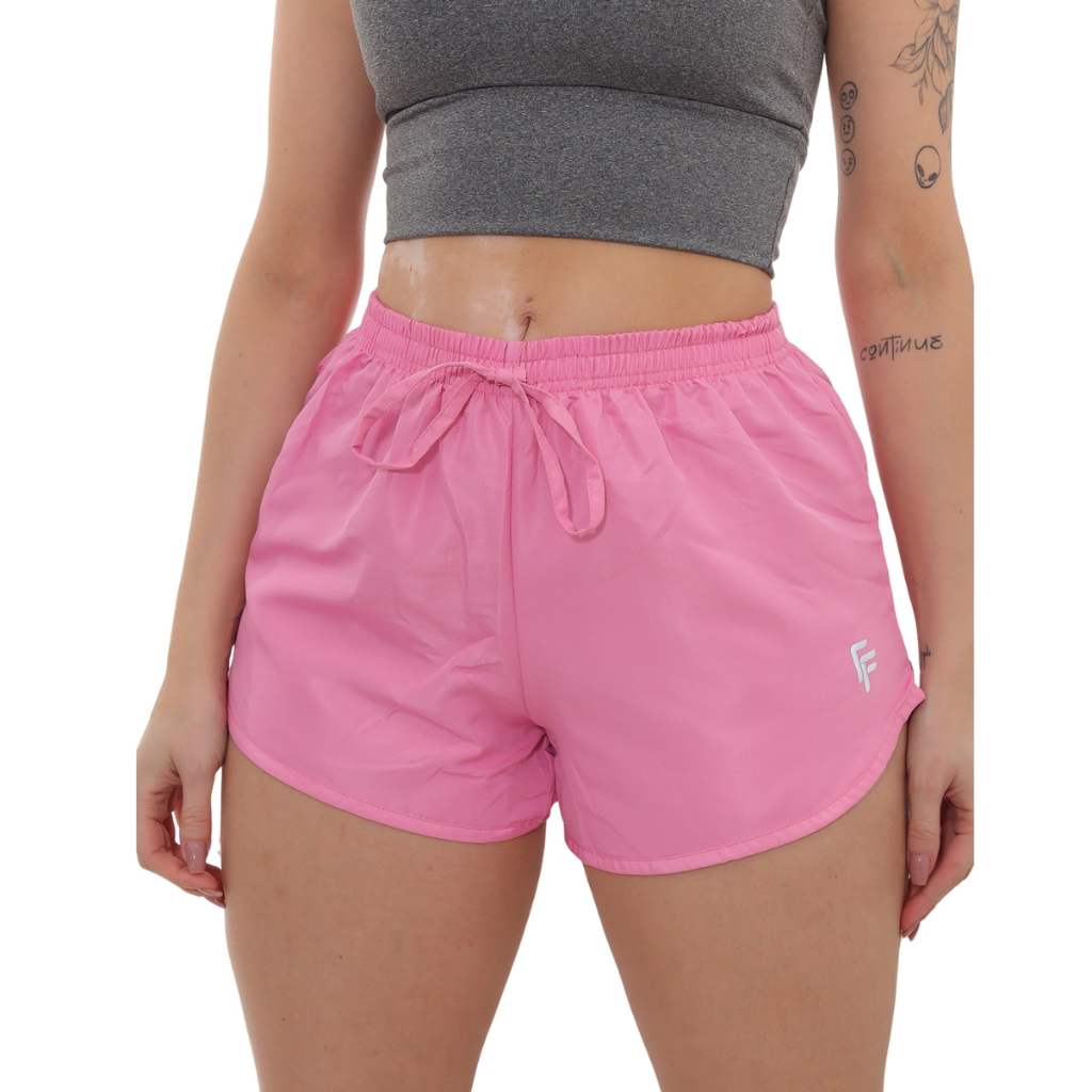 Kit 2 Shorts Tactel Feminino com Ótimo Caimento - Do P ao G4