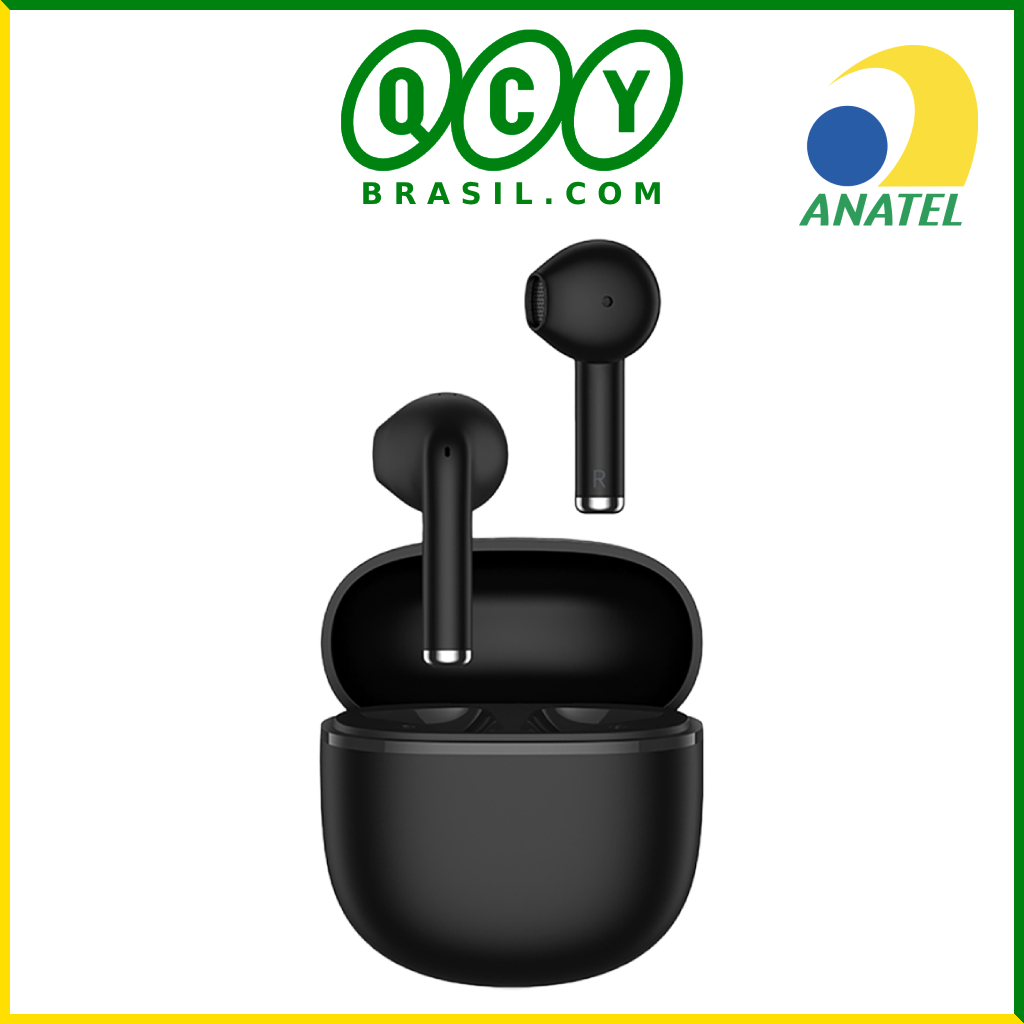 Fone de Ouvido QCY T29 Ailybuds Lite, Bluetooth 5.3, Proteção IPX4, 33h de Reprodução, Cancelamento ENC em Oferta na Shopee