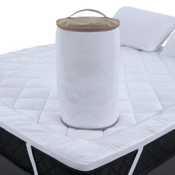Pillow Top King Extra Macio Toque de Pluma em Fibra Siliconada 600g/m2 193x203cm BF Colchões