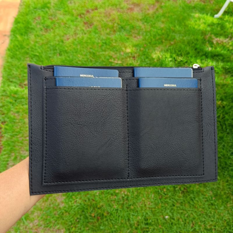 Porta passaporte Personalizavel  para família. Para 6 passaportes