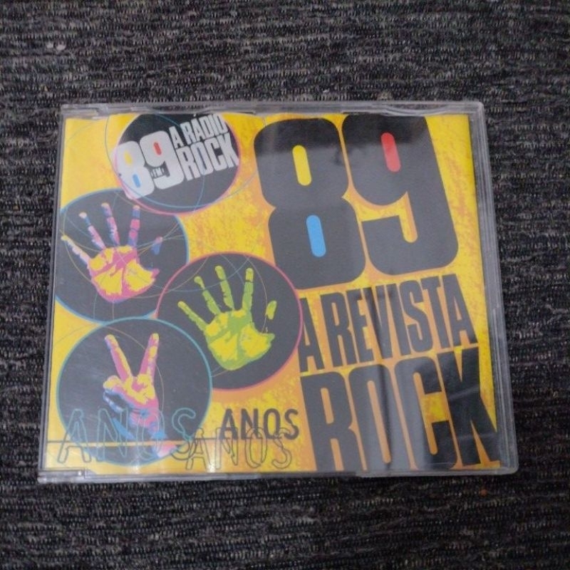 CD Coletânea Revista 89 a Rádio Rock 12 anos