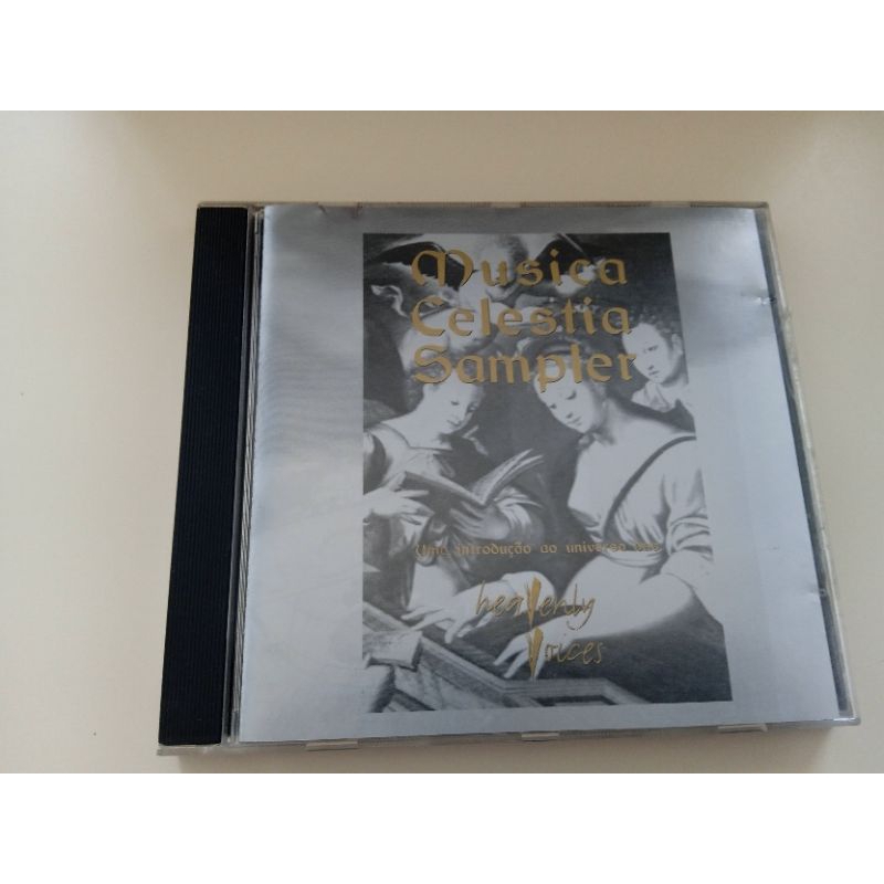 CD coletânea musica celestia sampler heavenly voices ótimo estado mídia e capa