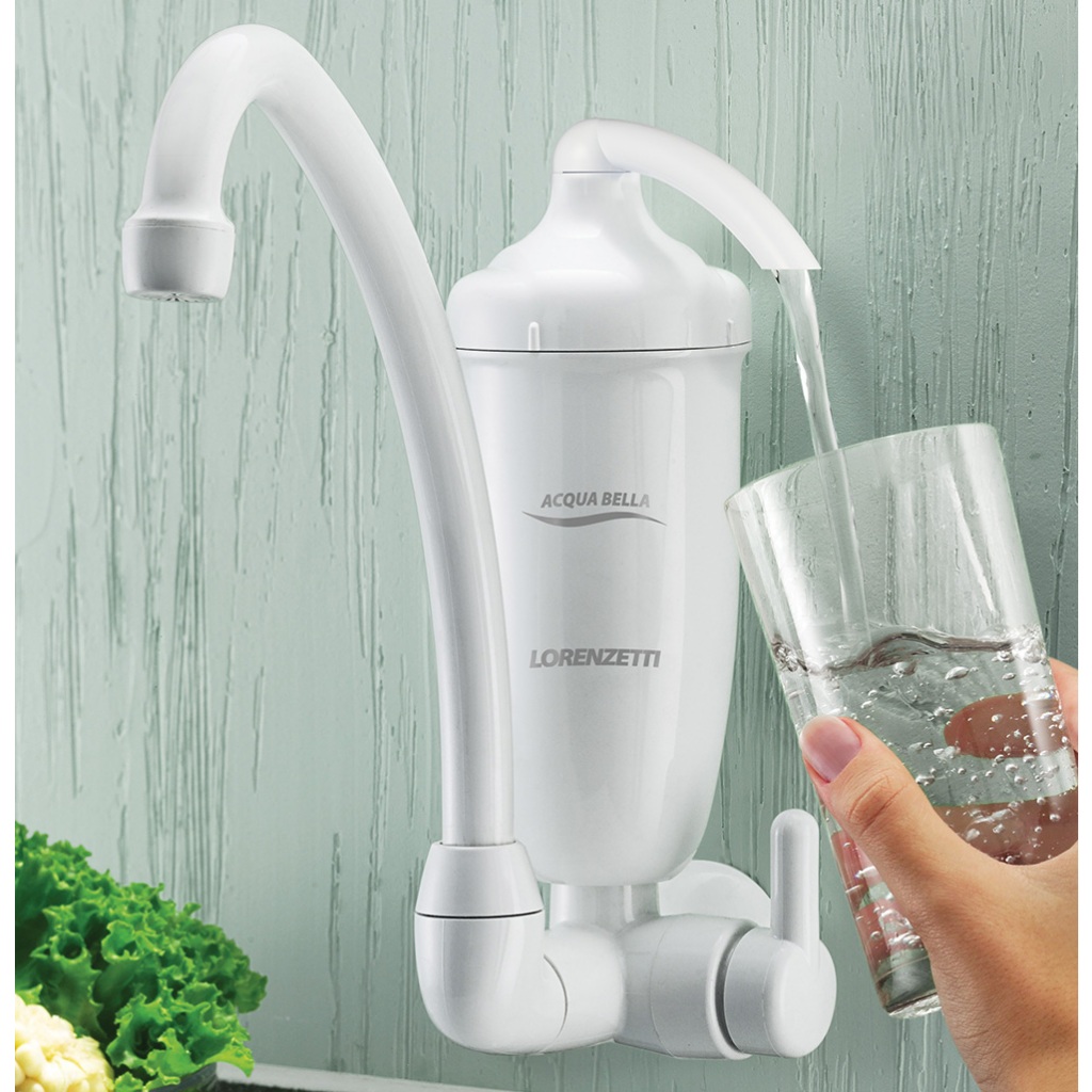 PURIFICADOR + TORNEIRA ACQUA BELLA PAREDE - LORENZETTI