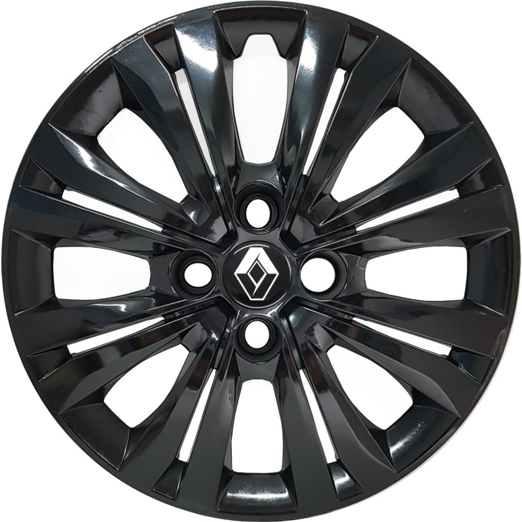 Calota unidade Aro 15 Black Piano Sandero Logan Clio  G246pbu